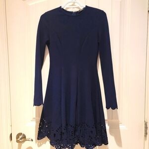*4 for $25* Shein long sleeve navy cocktail dress
